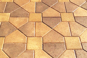 Concrete Pavers, Sealed