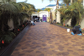 Concrete  Stained and Sealed - South Laguna, Orange County, California